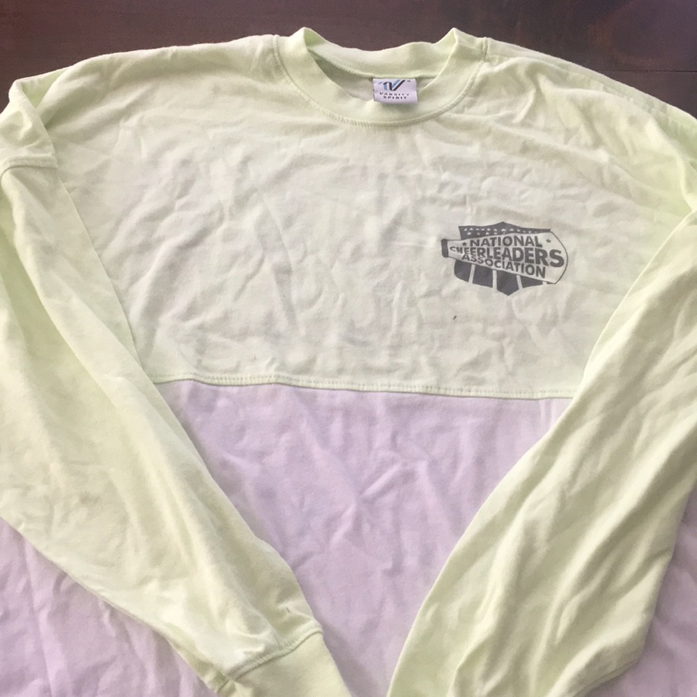 Varsity Nca oversized long leave T-shirt small
